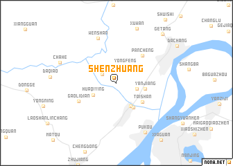 map of Shenzhuang