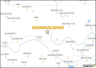 map of Shepards Corner