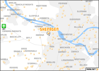map of Sheraden