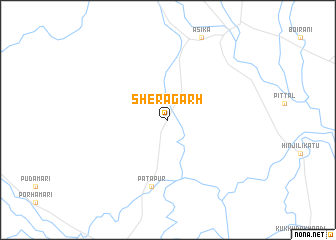 map of Sheragarh