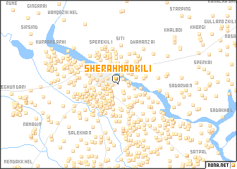 map of Sher Ahmad Kili
