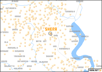 map of Shera