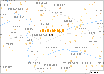 map of Shereshevo