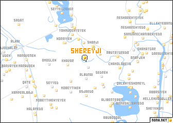 map of Shereyjī