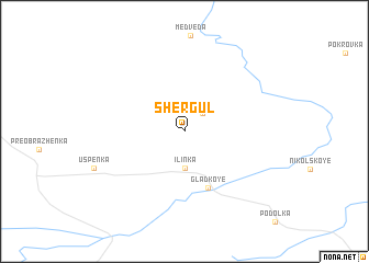 map of Shergul\