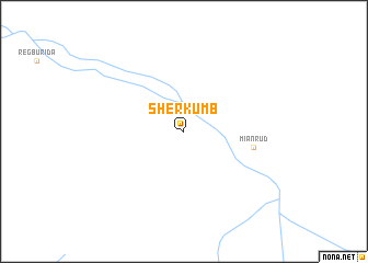 map of Sher Kumb