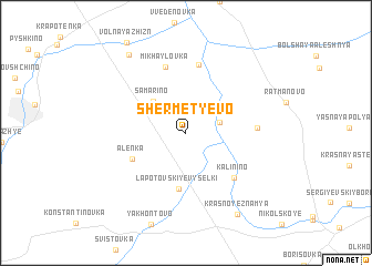 map of Shermet\
