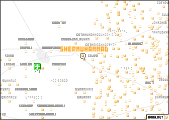 map of Sher Muhammad