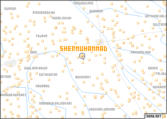 map of Sher Muhammad