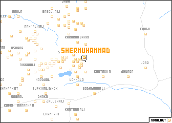 map of Sher Muhammad