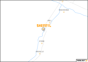 map of Sherryl