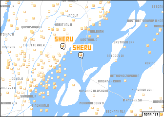 map of Sheru