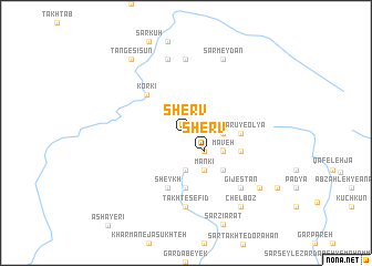 map of Sherv