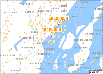 map of Sherwāla