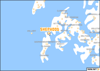 map of Sherwood