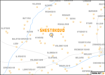 map of Shestakovo