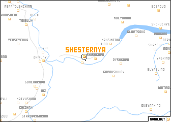 map of Shesternya