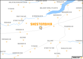 map of Shesterovka