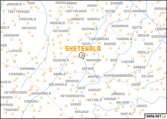 map of Shetewāla