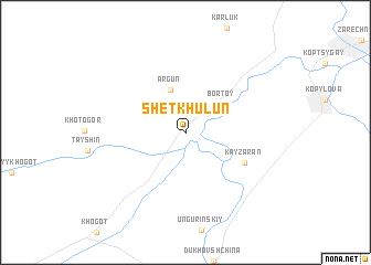 map of Shetkhulun