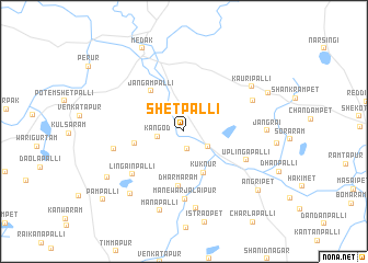 map of Shetpalli