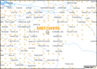 map of She-tzu-k\