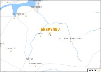 map of Shevyrëv