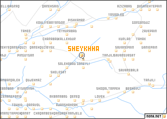 map of Sheykh Hā