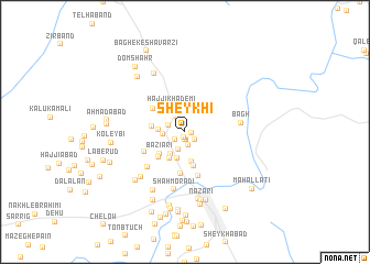 map of Sheykhī