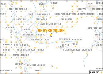 map of Sheykh Rajeh