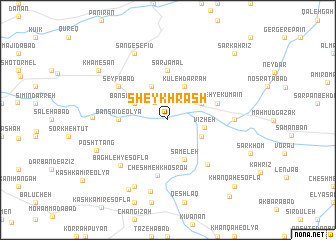 map of Sheykh Rash