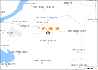 map of Sheykovka