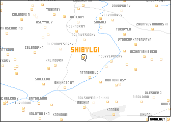 map of Shibylgi