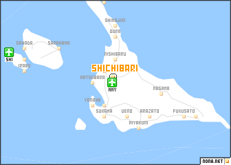 map of Shichibari