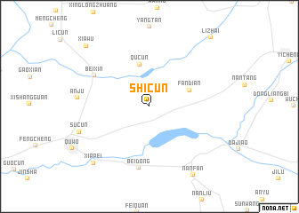 map of Shicun