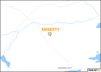 map of Shiderty