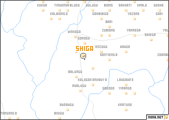 map of Shiga