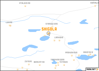 map of Shigola