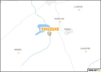 map of Shigouhe