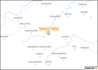 map of Shigutang