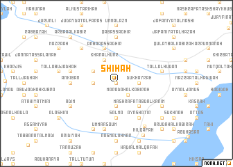 map of Shīḩah