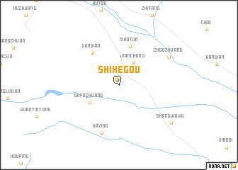 map of Shihegou