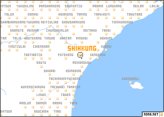 map of Shih-k\