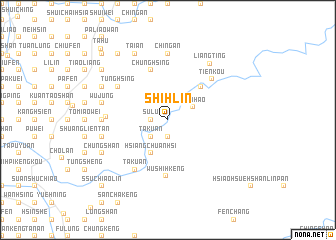 map of Shih-lin