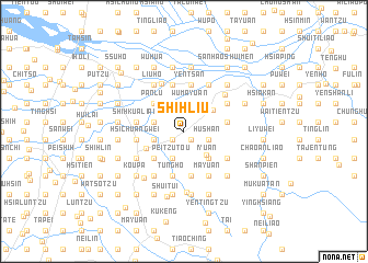 map of Shih-liu