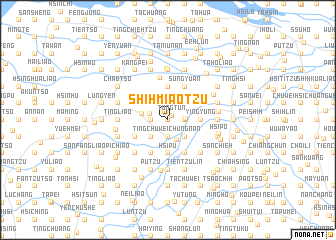 map of Shih-miao-tzu