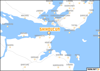 map of Shihoucun