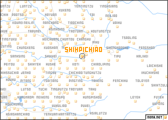 map of Shih-pi-chiao