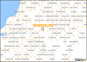 map of Shih-ssu-liao