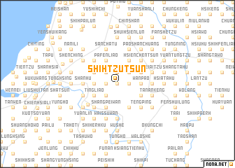 map of Shih-tzu-ts\